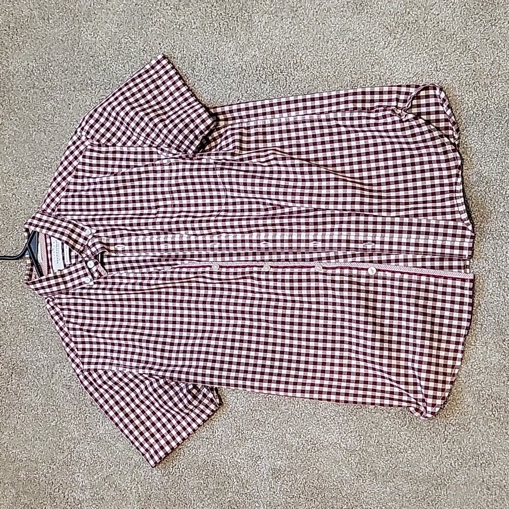 Denim & Flower Slim Fit Button Up